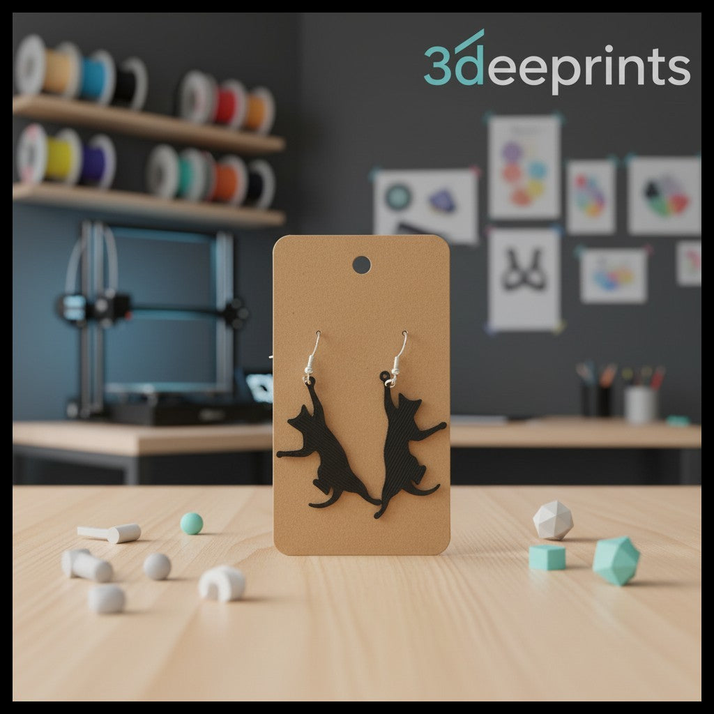 Cat Earrings