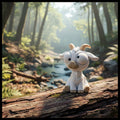 Google Eyes Goat - White