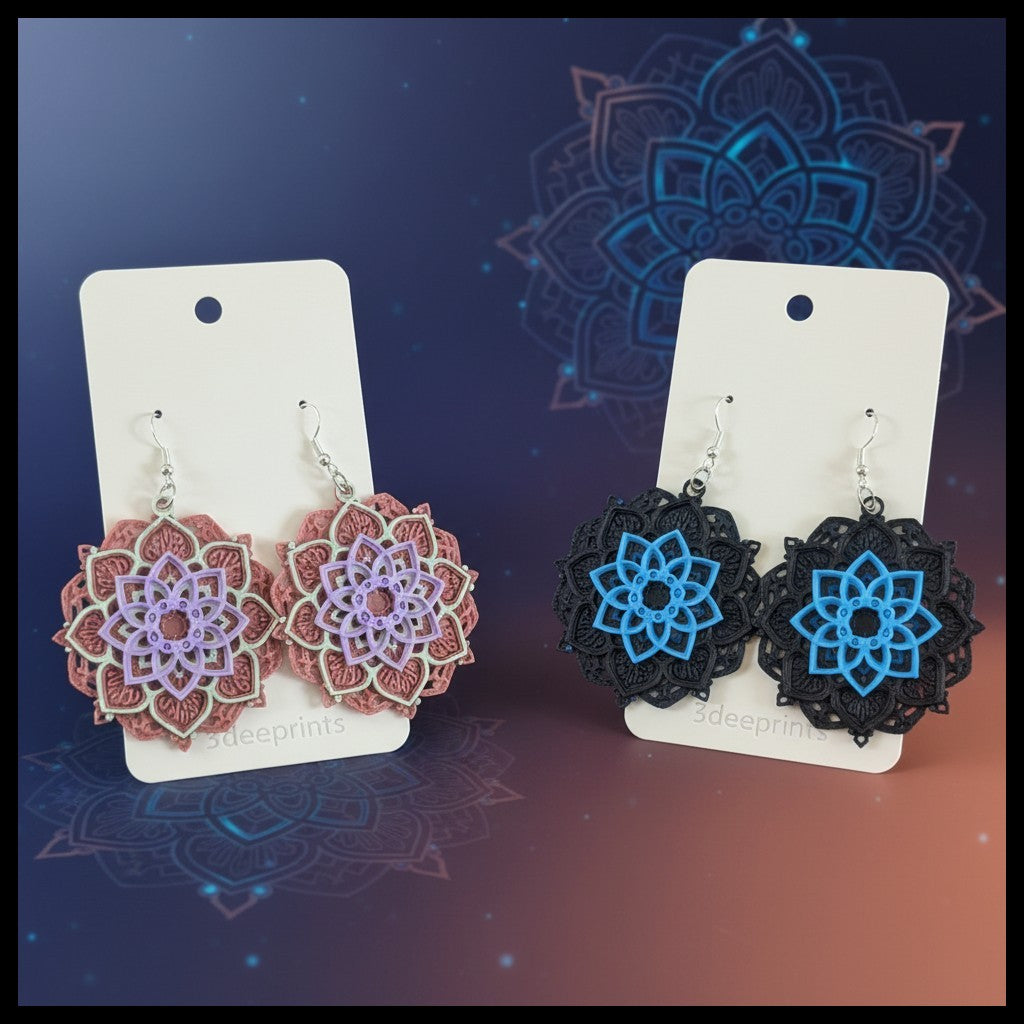 Mandala Earrings
