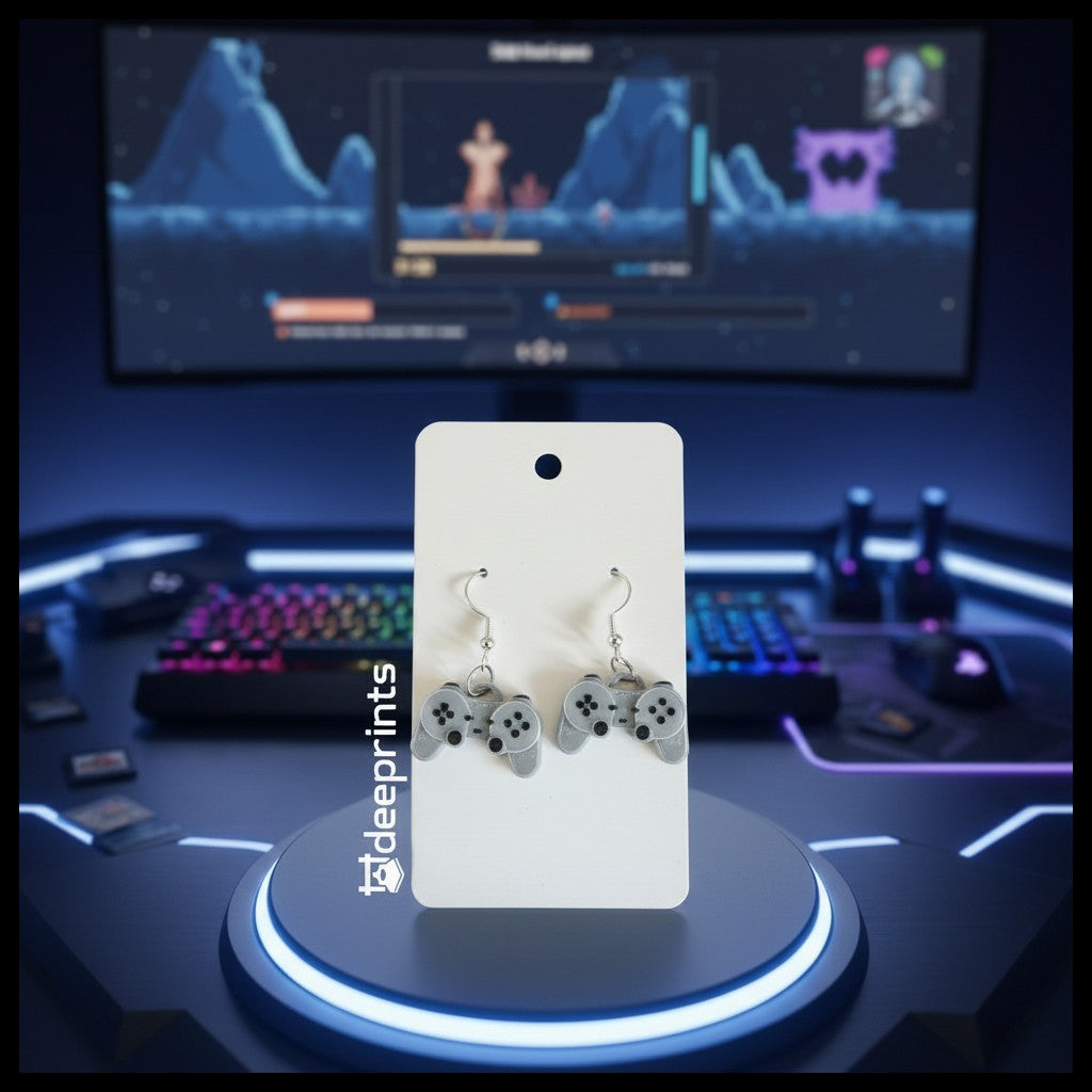 PS1 Controller Earrings