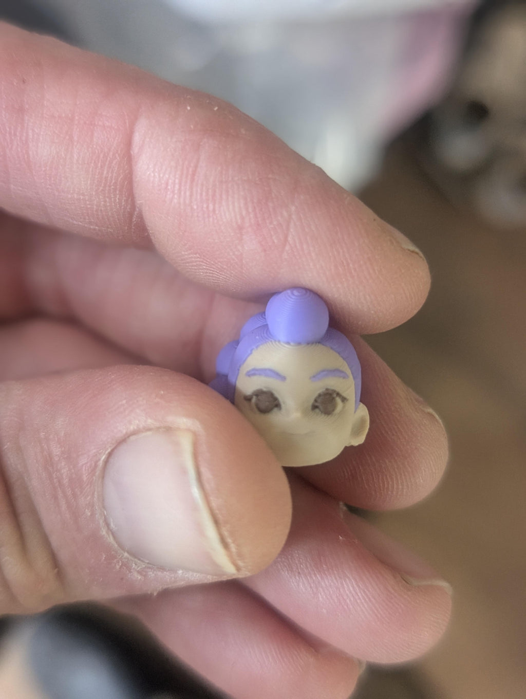 Rumi dumpling - handmade 3D printed dumpling charm by 3DEE Prints