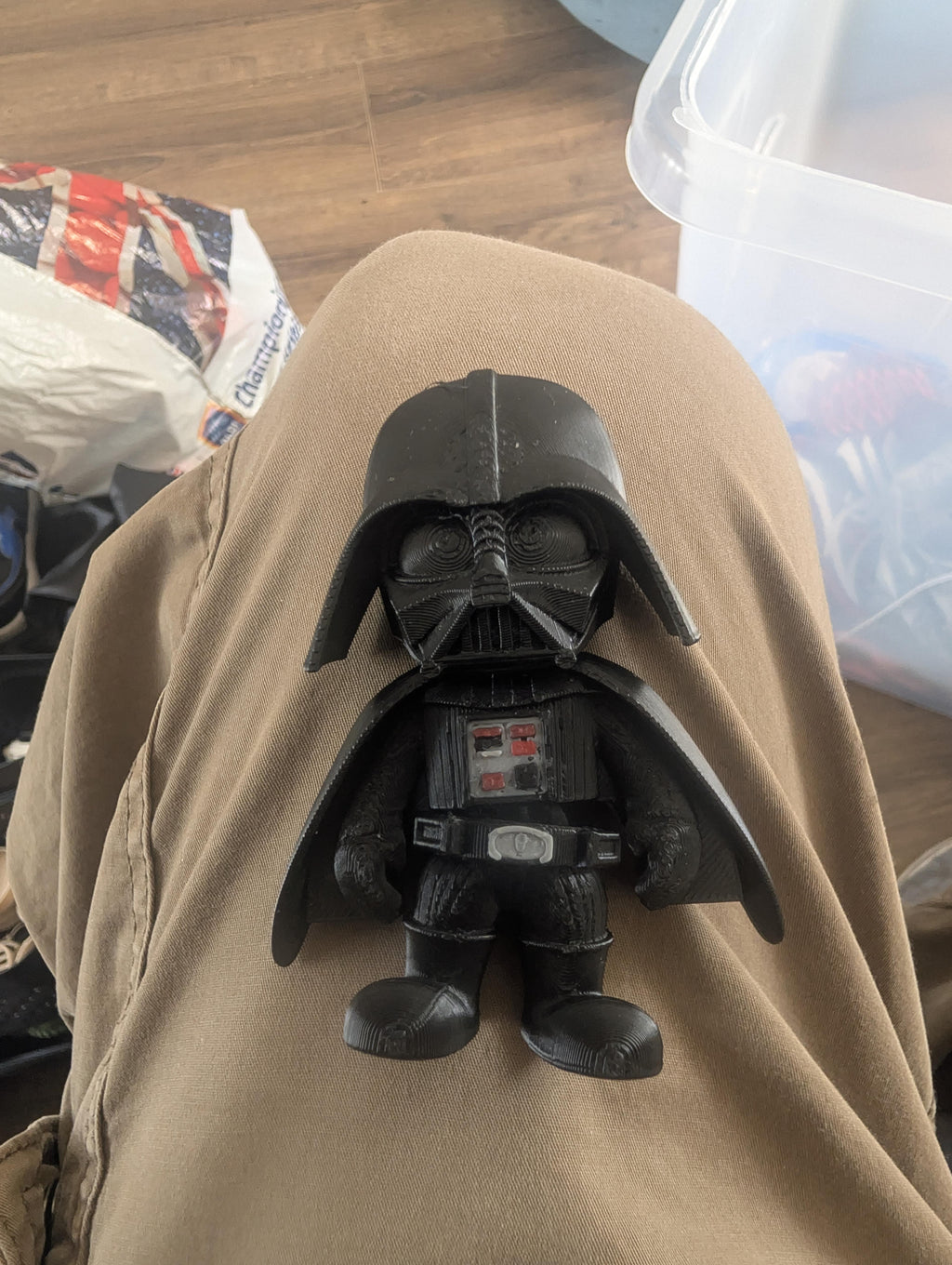 Darth Vader Flexi - handmade 3D printed flexi toy by 3DEE Prints