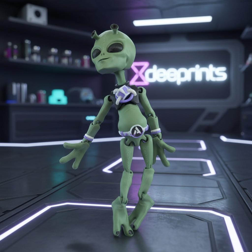 Green Alien Flexi