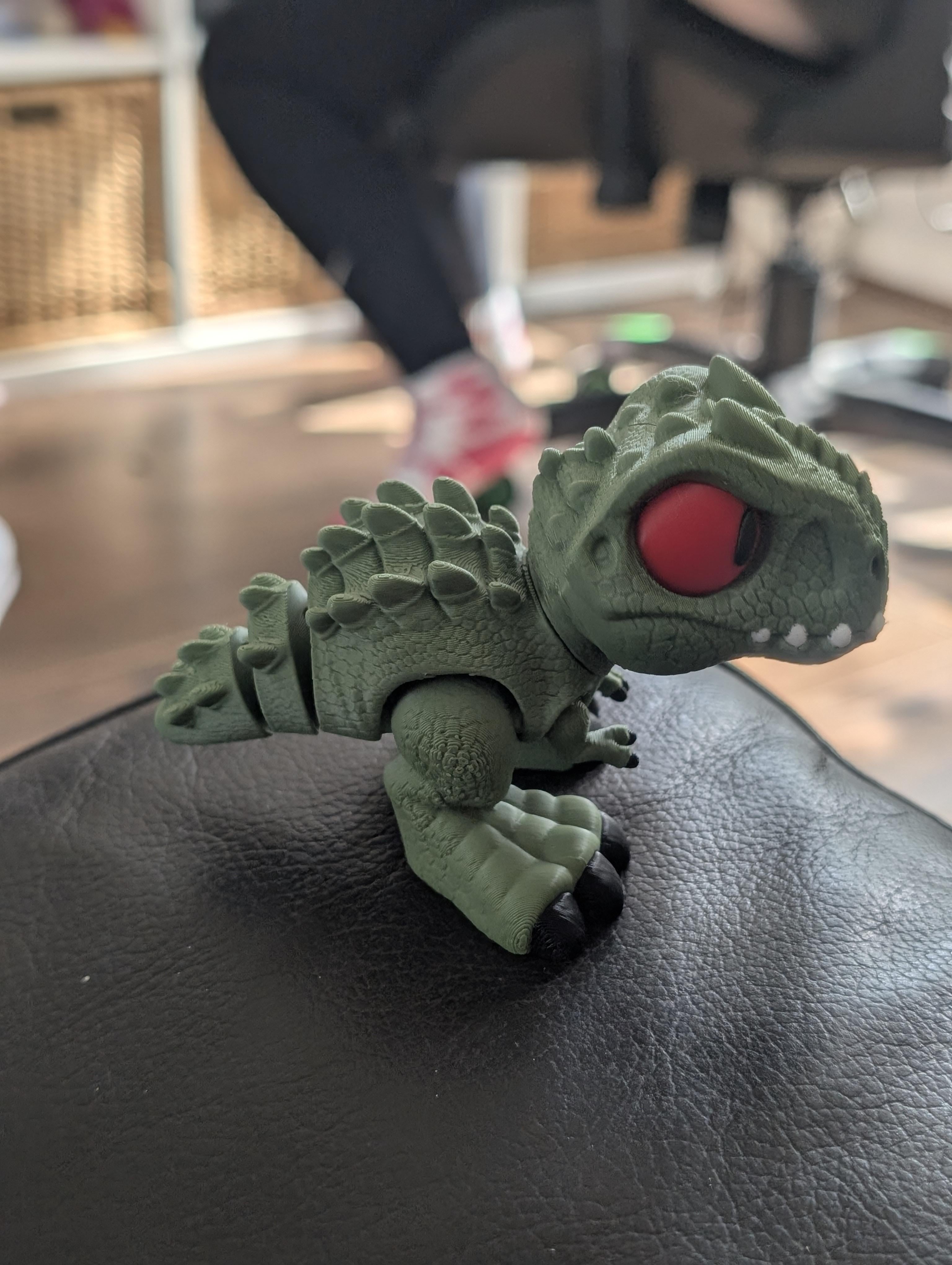 Godzilla Flexi - handmade 3D printed flexi toy by 3DEE Prints