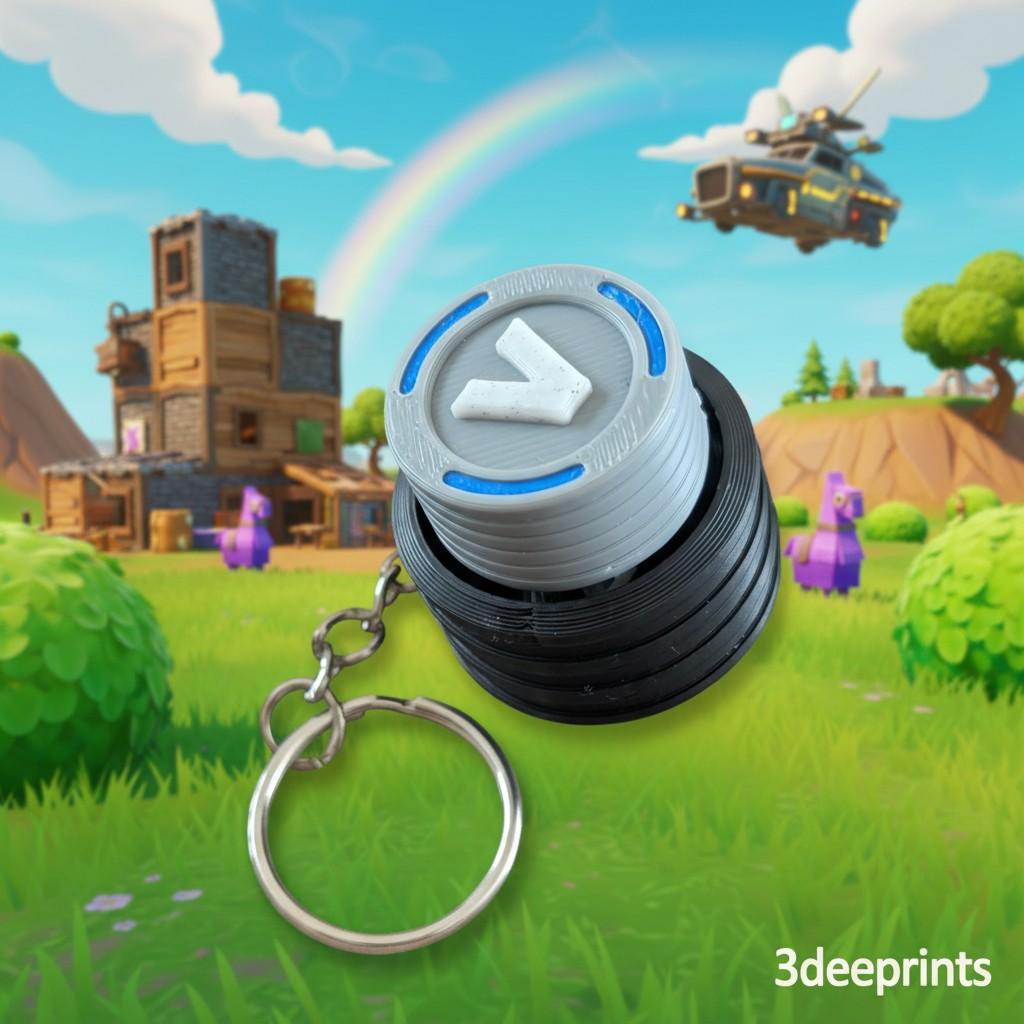 Keyring - Fortnite V-Bucks Coin