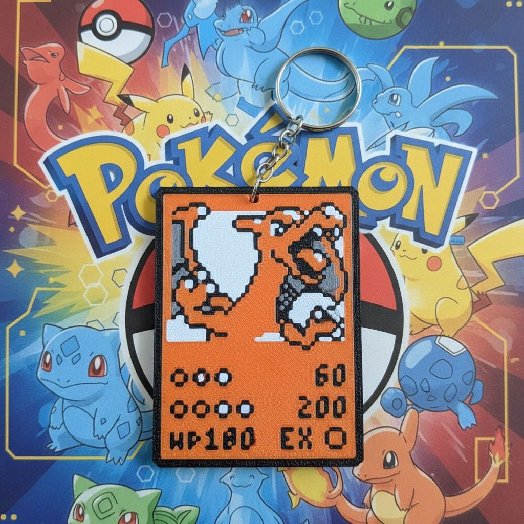 Keyring - Pokemon GB Card