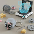 Keyring - Cute Animal Face