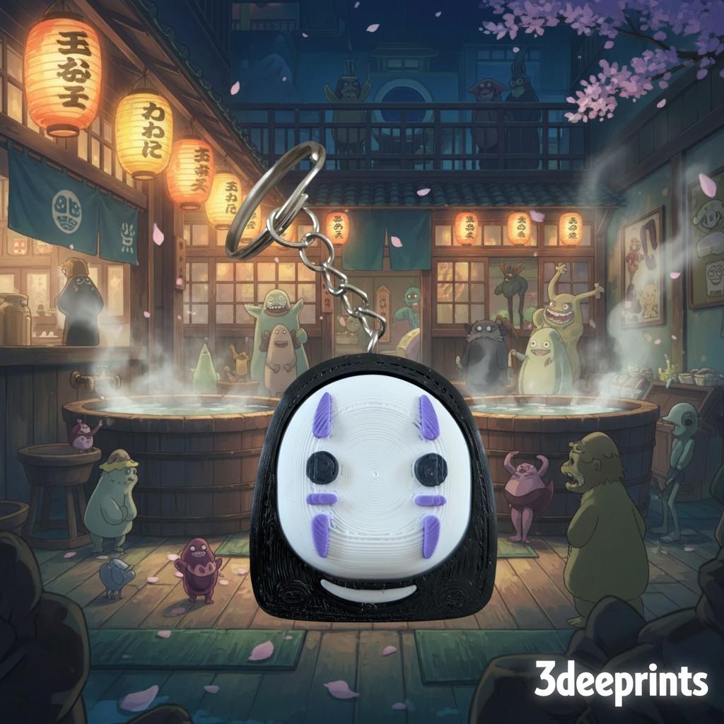 Keyring - No Face (Spirited Away)