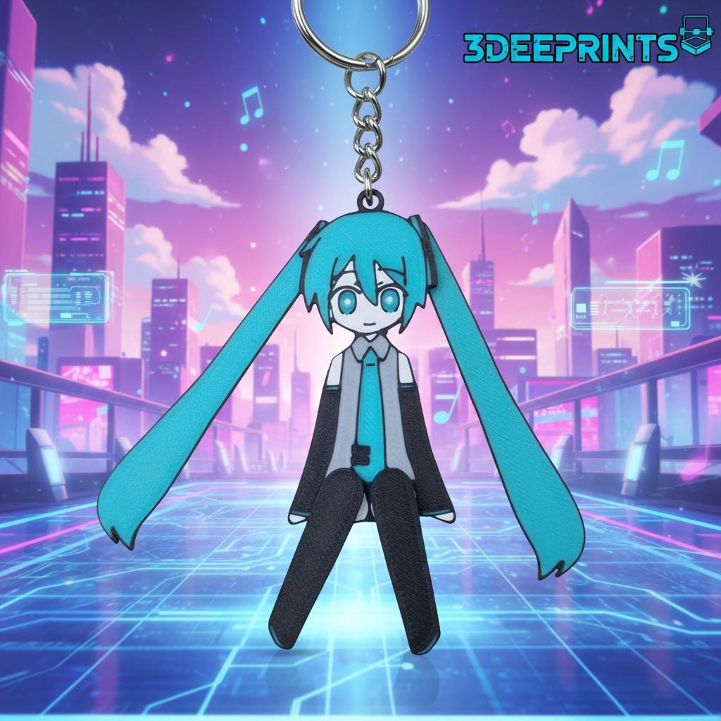 Keyring - Hatsune Miku