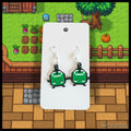 Pixel Backpack Earrings