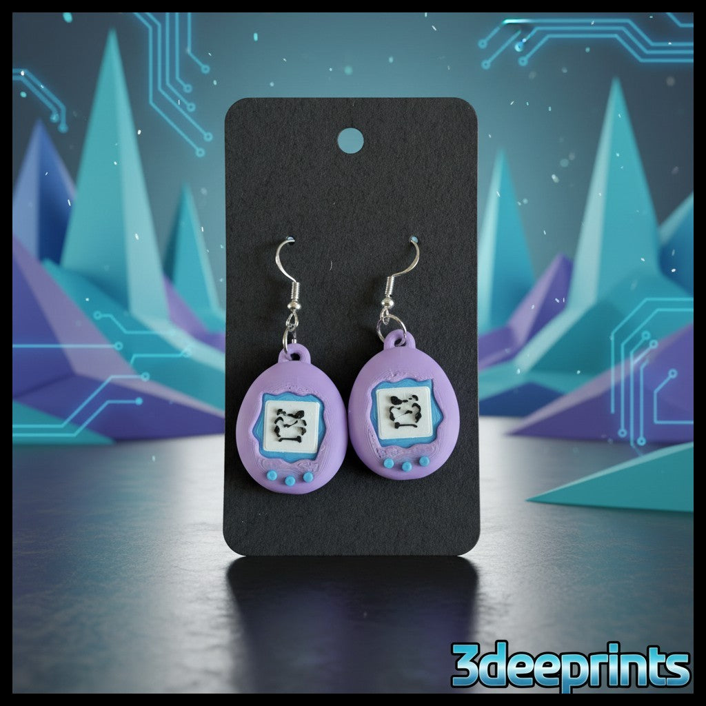 Tamagotchi Earrings