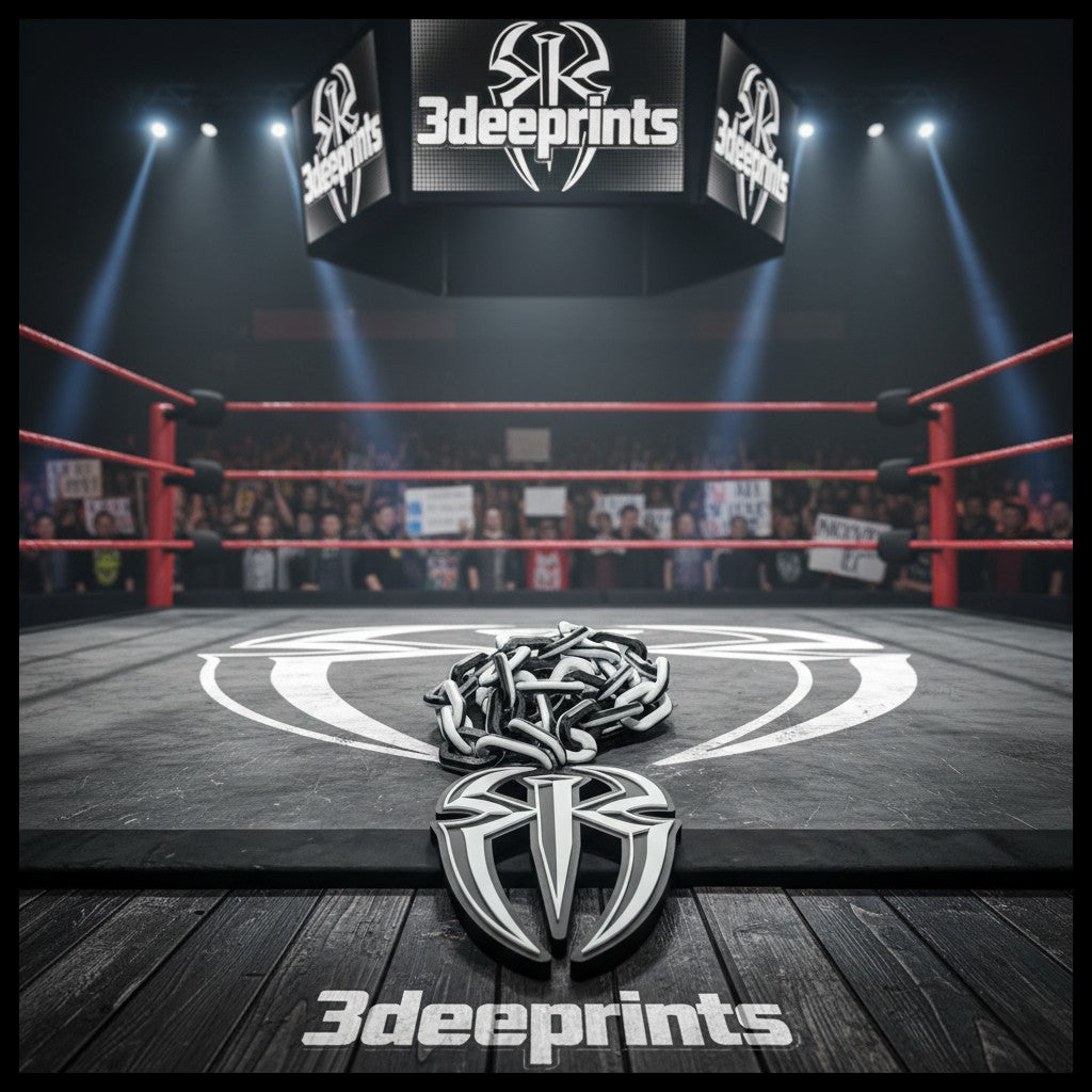 Wrestling Chain - AJ Styles (Black/White)