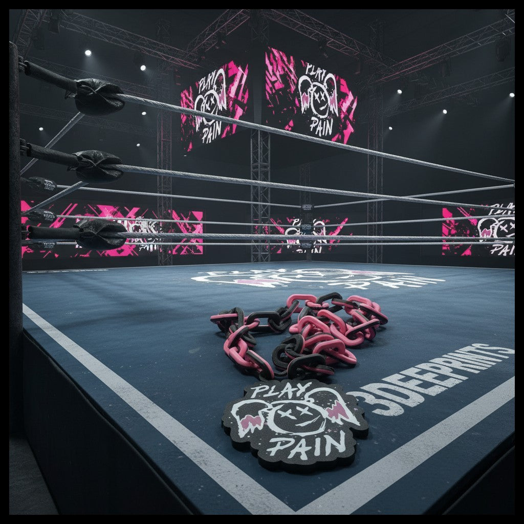 Wrestling Chain - Alexa Bliss (Pink/Multi)
