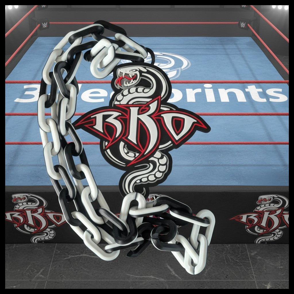 Wrestling Chain - Randy Orton (Black/White)