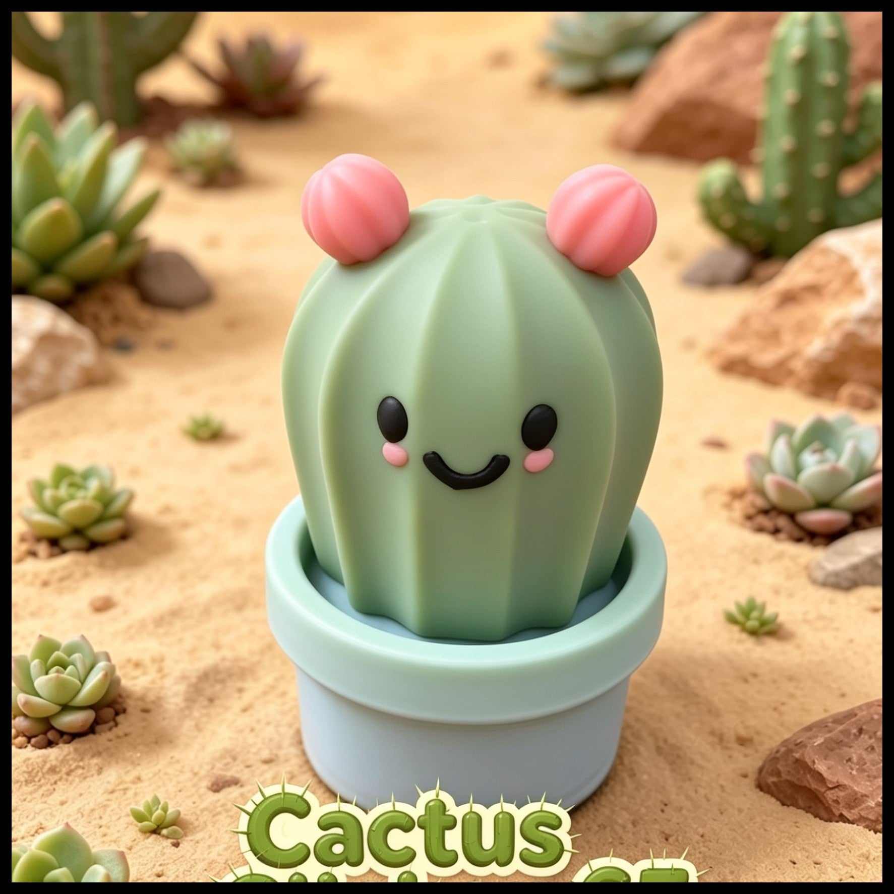 Cactus Plant Pot Clicker