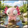 Google Eyes Axolotl - Pink