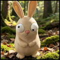 Google Eyes Brown Rabbit