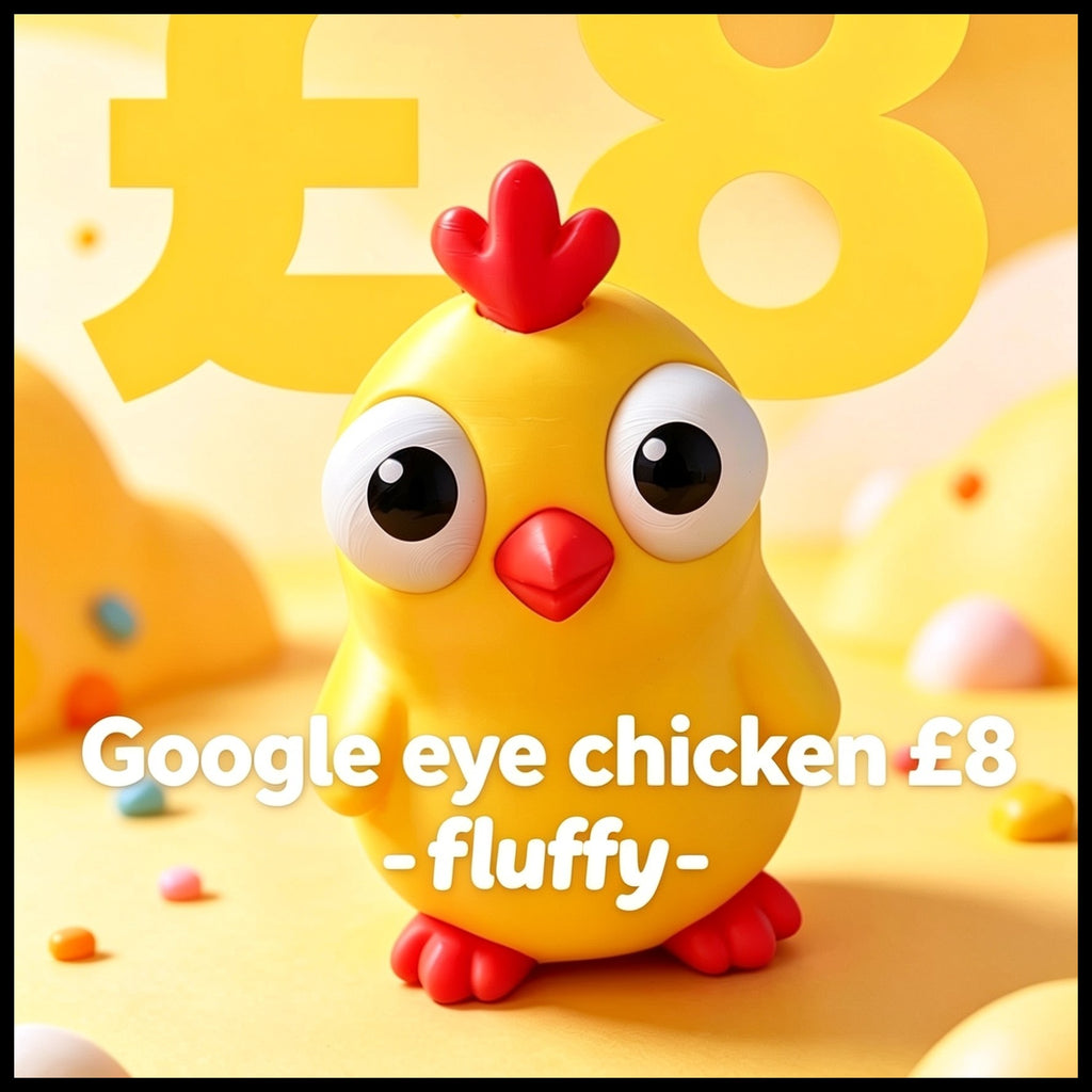 Google Eyes Chick - Yellow