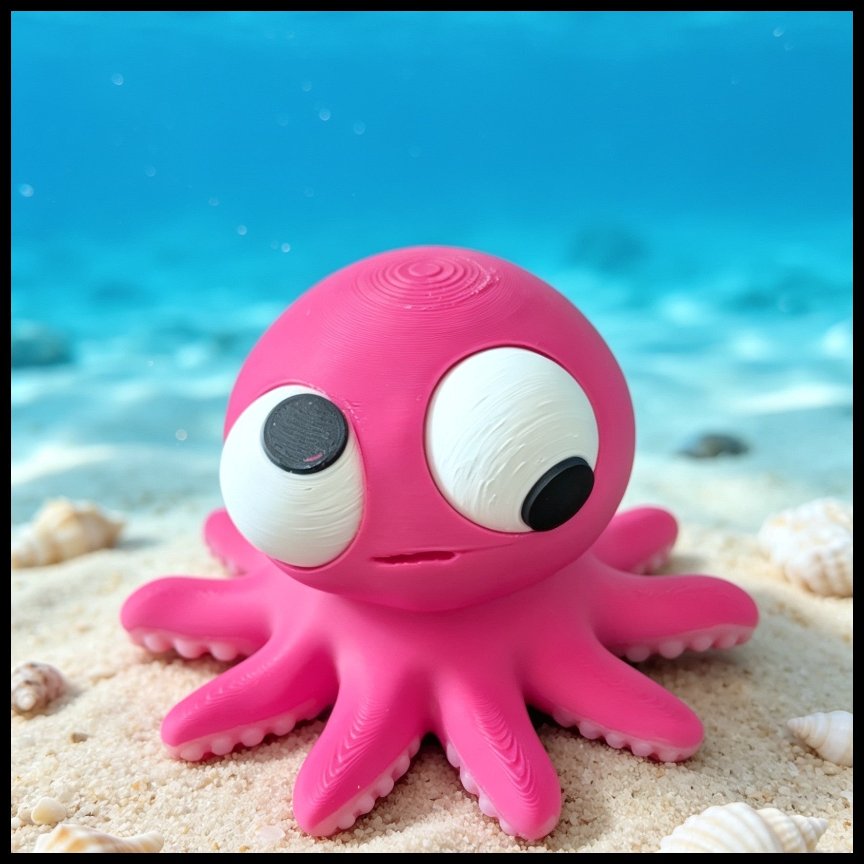 Google Eyes Octopus - Pink