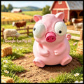 Google Eyes Pig - Pink