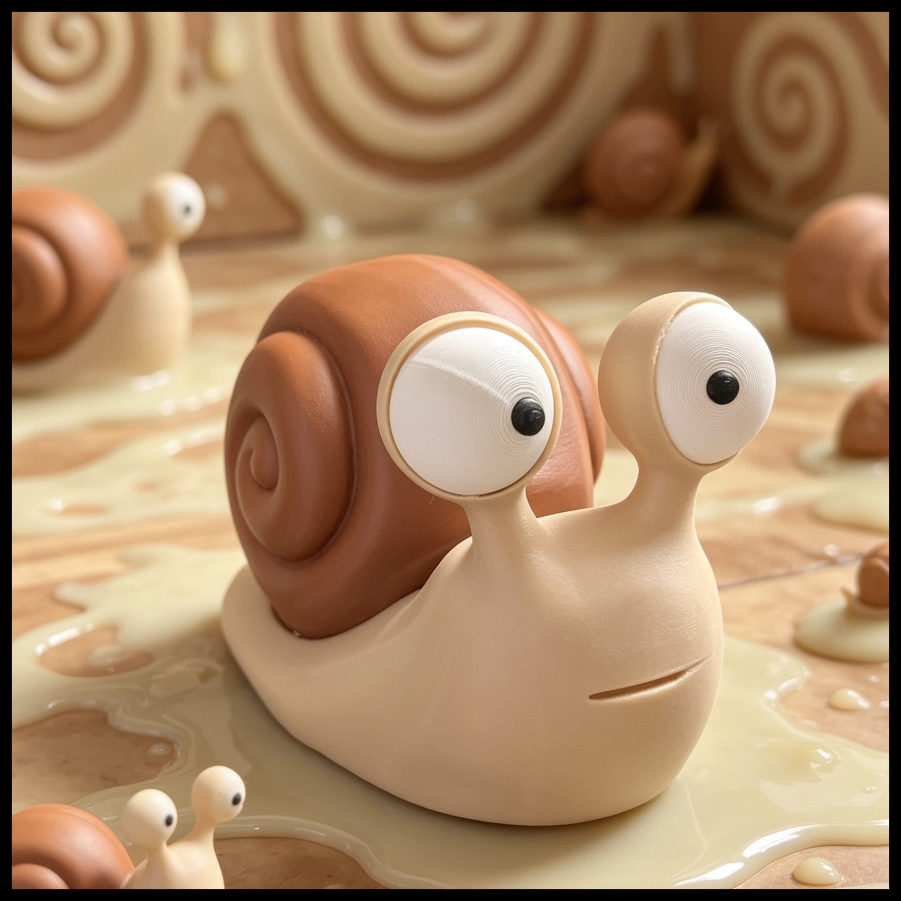 Google Eyes Snail