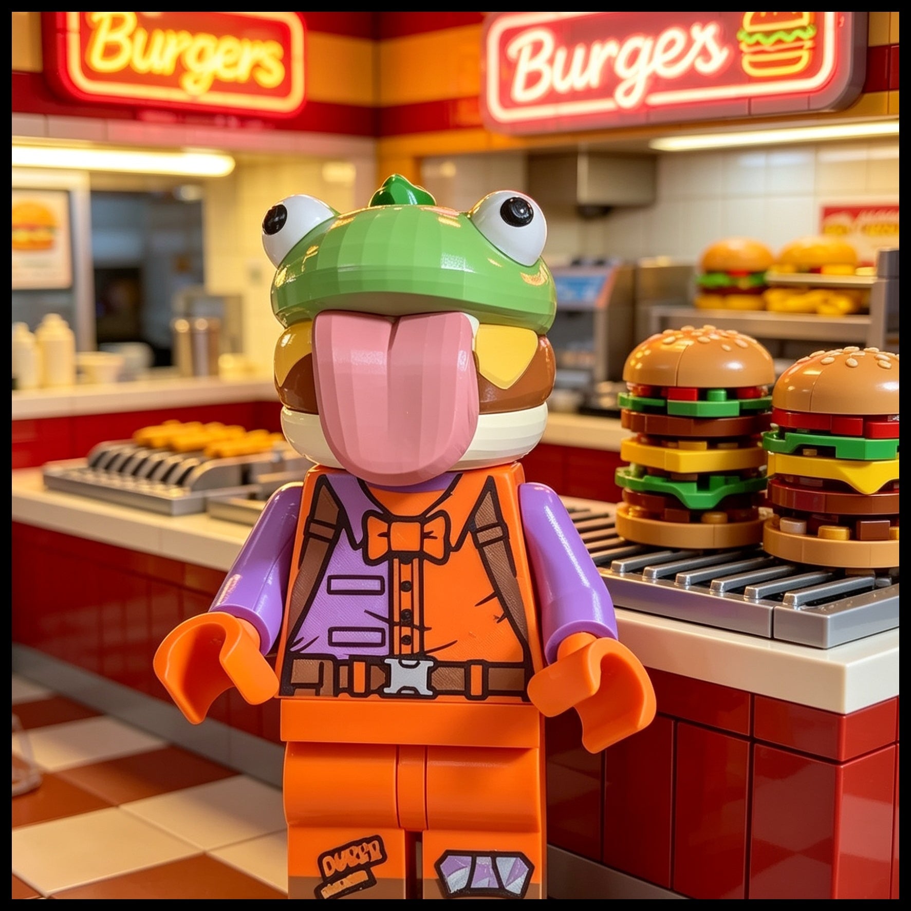 Lego Burger Bun (Fortnite)