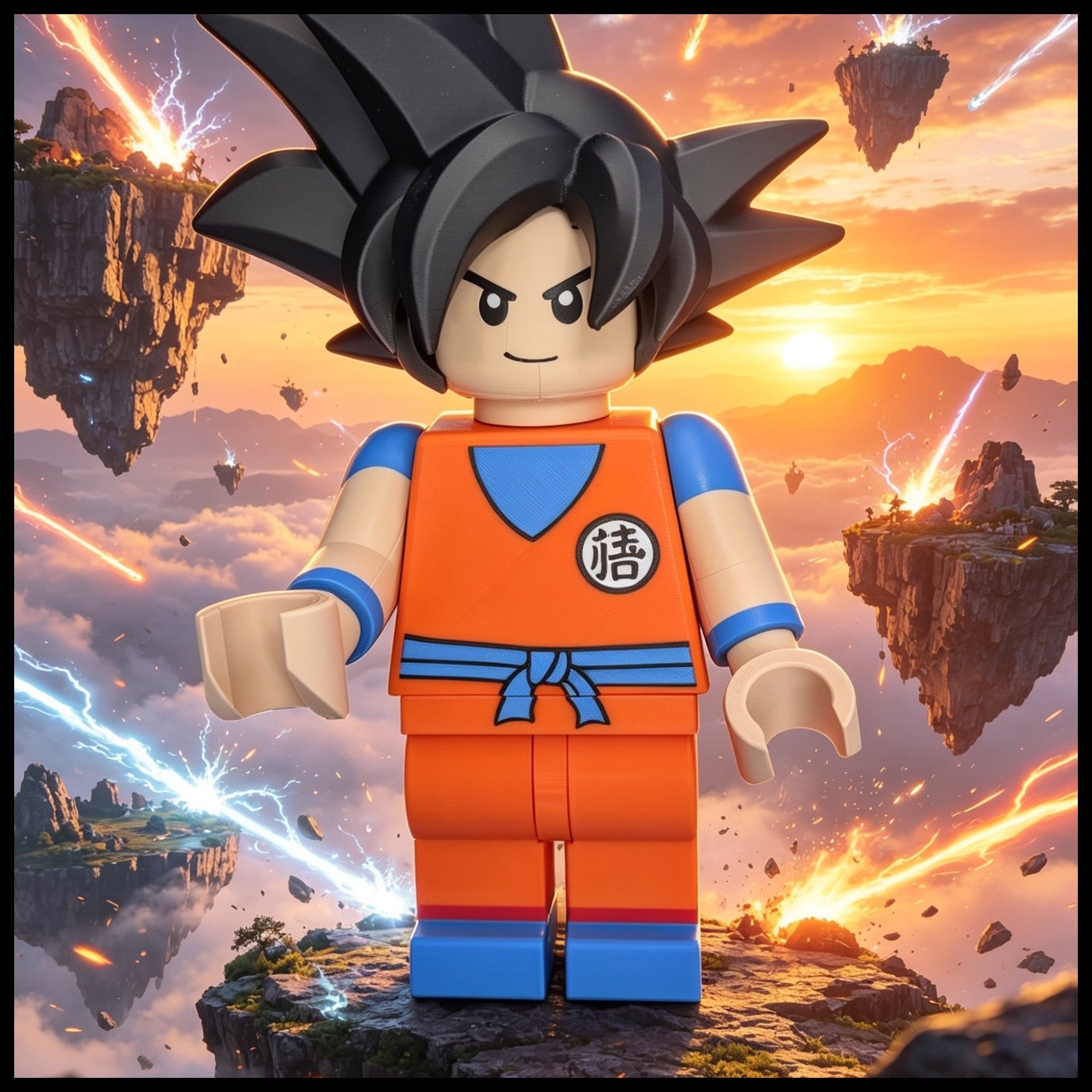 Lego Goku - Dragon Ball Z