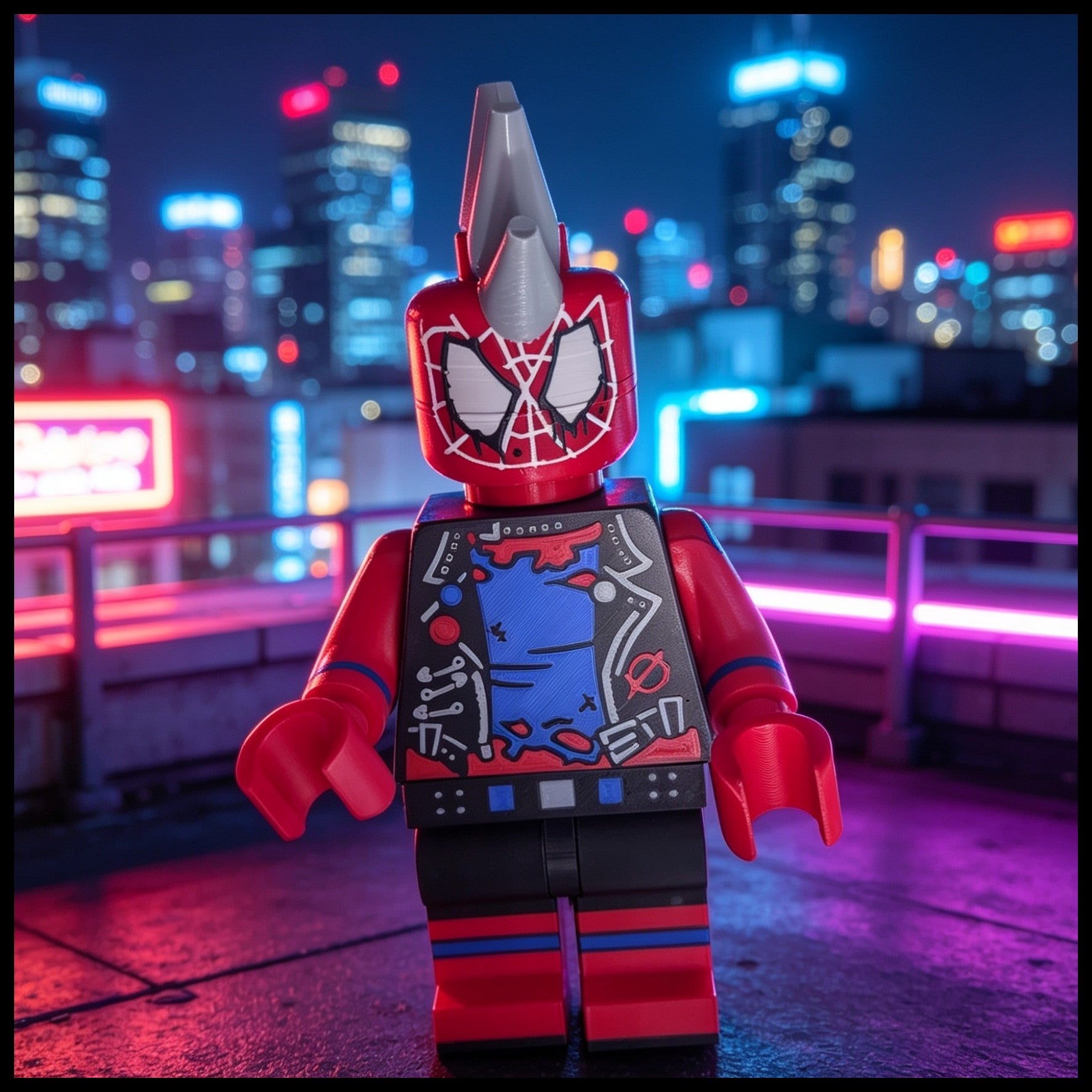 Lego Spider-Man 2099 (Scarlet Spider)