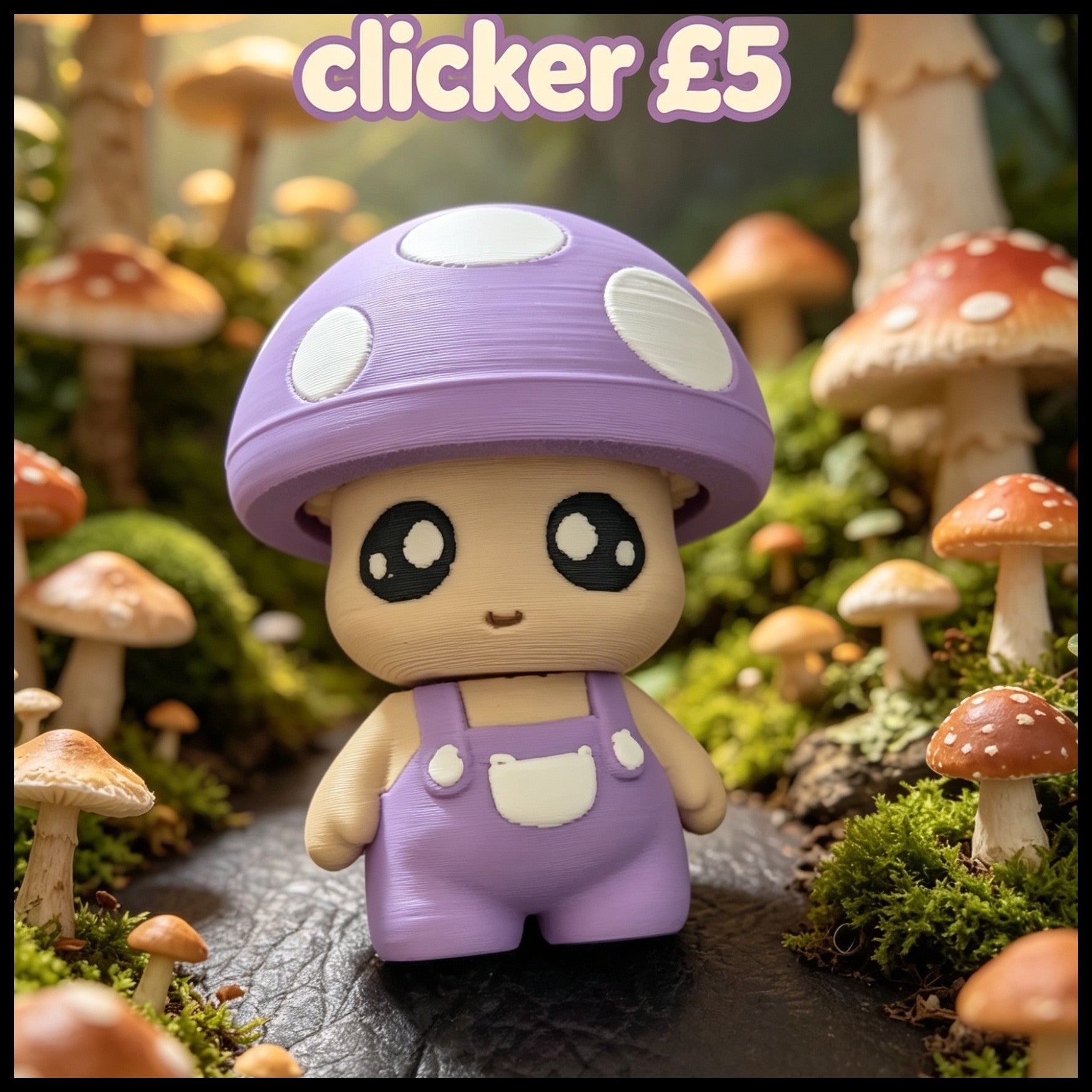 Mushroom Clicker (Purple)