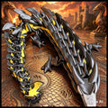 XL Flexi Dragon - Black/Yellow
