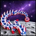 XL Flexi Dragon - Captain America