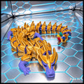 XL Flexi Dragon - Gold/Purple